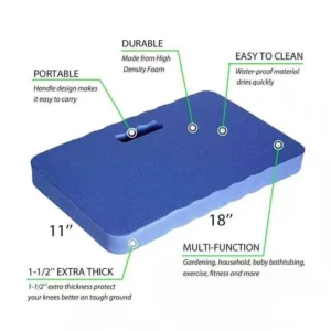 Extra Thick Kneeling Pad High Density Foam Waterproof Garden Knee Cushion Mat